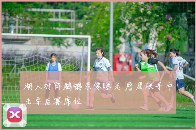 湖人对阵鹈鹕录像曝光 詹眉联手冲击季后赛席位