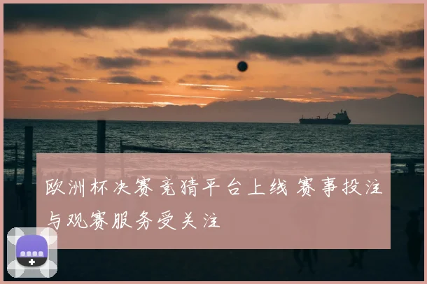 欧洲杯决赛竞猜平台上线 赛事投注与观赛服务受关注