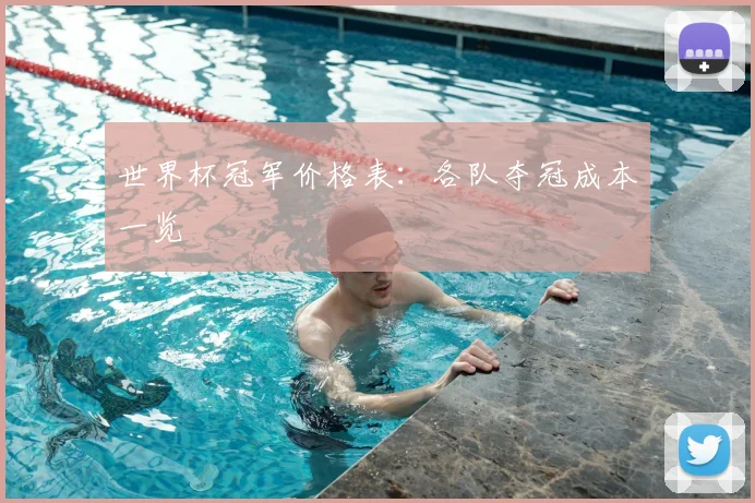 世界杯冠军价格表：各队夺冠成本一览